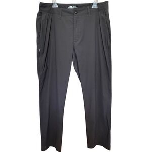 North Face Gray Hiking‎ Pants Rock Away 36 Lightweight Outdoor Stretch Gorpcore